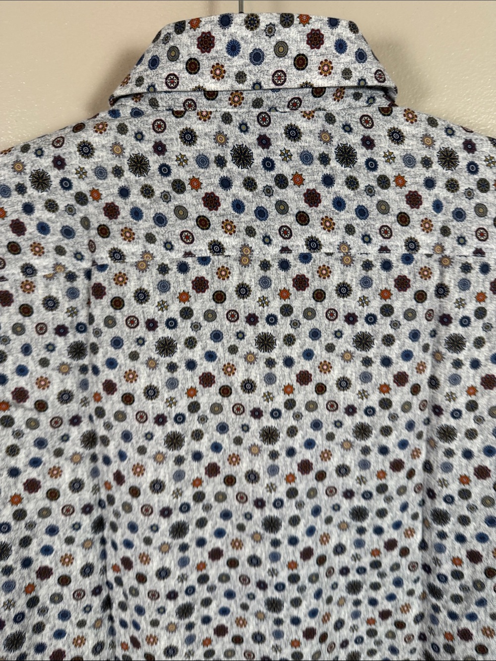 Brax Men's Patterned Long Sleeve Button-Up Shirt - Picture 5 of 6
